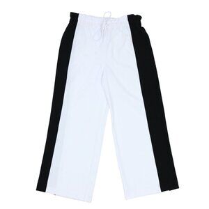 Bar III Women's Paperbag Waist Wide Leg Colorblock Pants - NWT